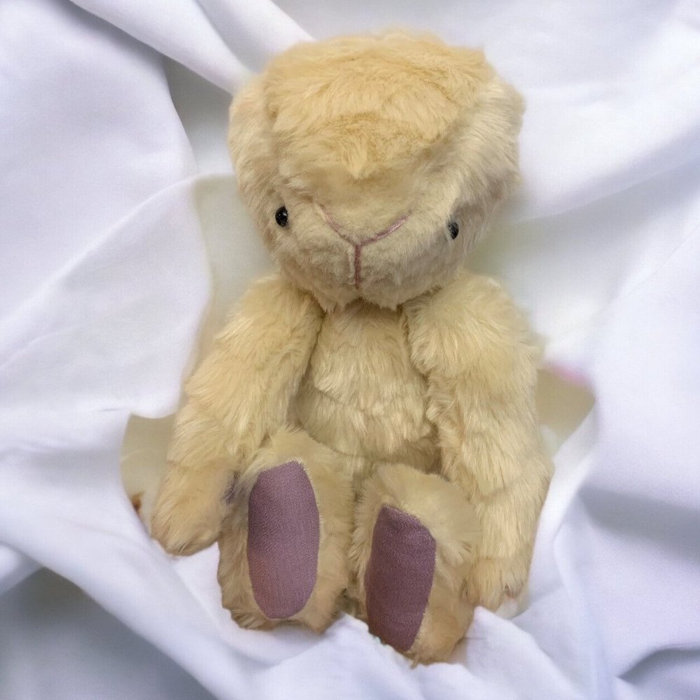 Baby Alien Stuffed Animal Plush 13” Jointed Purple Paw Pads Lamb llama Firm Body